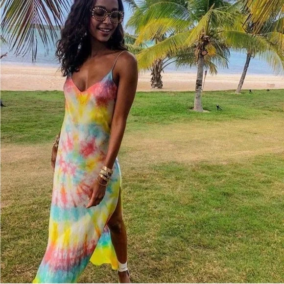 DANNIJO Multi Tie Dye Long Slip Dress Silk Size Small is available for  purchase on au PAY Market - Imported Goods Online Store Co.Ltd. | au PAY  Market - Online Shopping Site